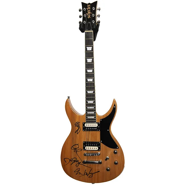Disturbed Band Signed Guitar