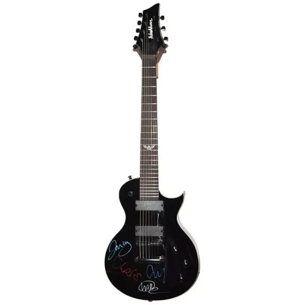 Coldplay Autographed Custom Guitar