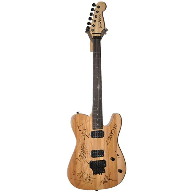 Guns N’ Roses Def Leppard Aerosmith Signed Tour Guitar