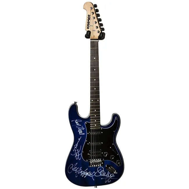 Moody Blues Band Signed Guitar