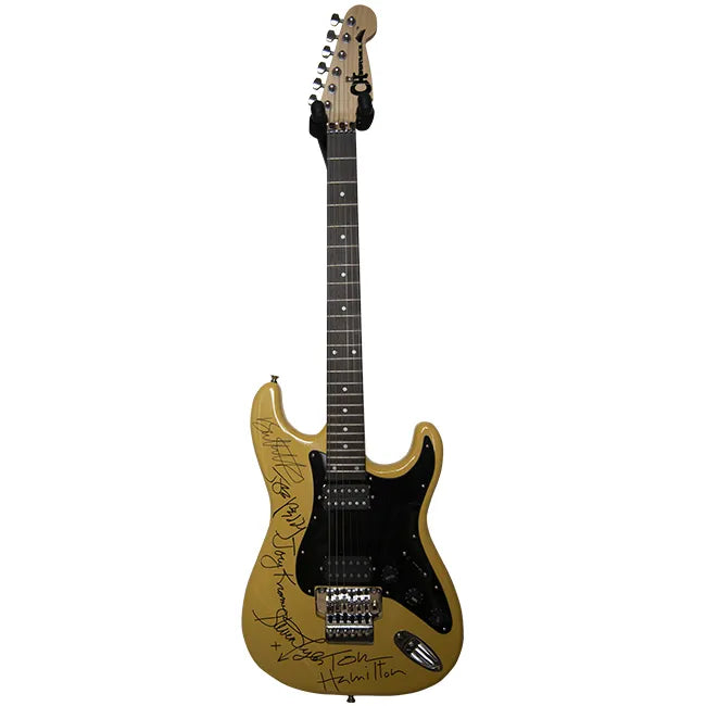 Aerosmith Signed Guitar Full Band Autographed Memorabilia