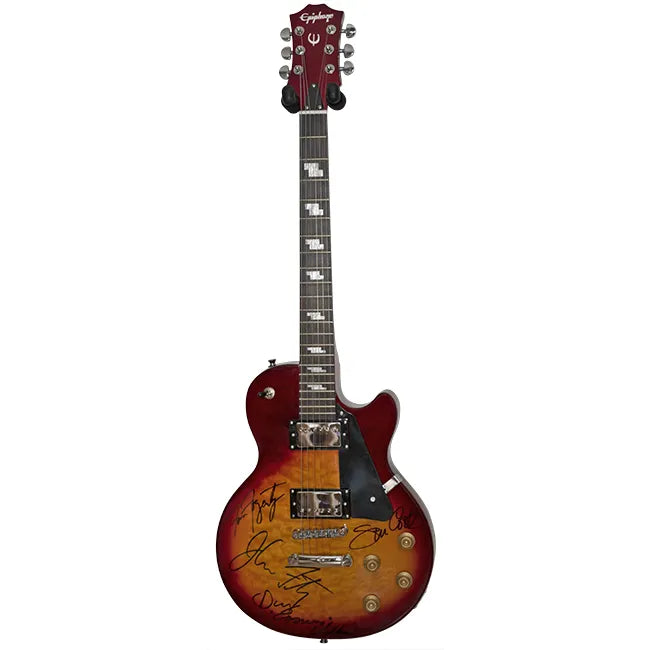 Creedence Clearwater Revival Band Signed Guitar