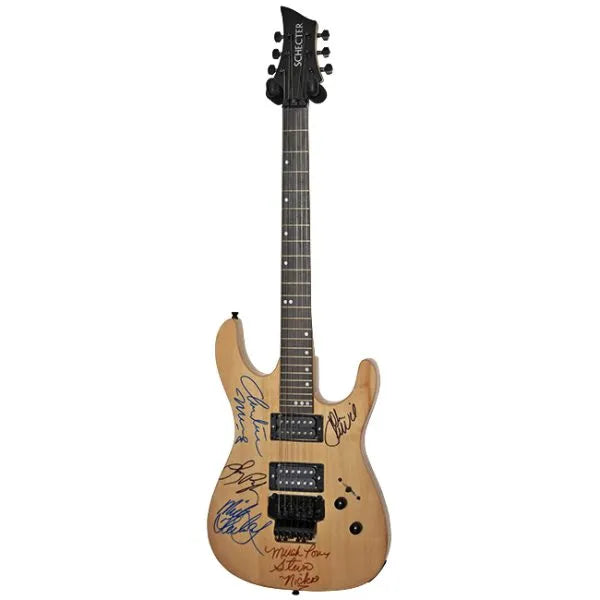 Fleetwood Mac Autographed Guitar Band Signed Memorabilia