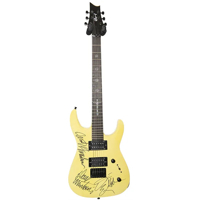 Megadeth Band Signed Guitar