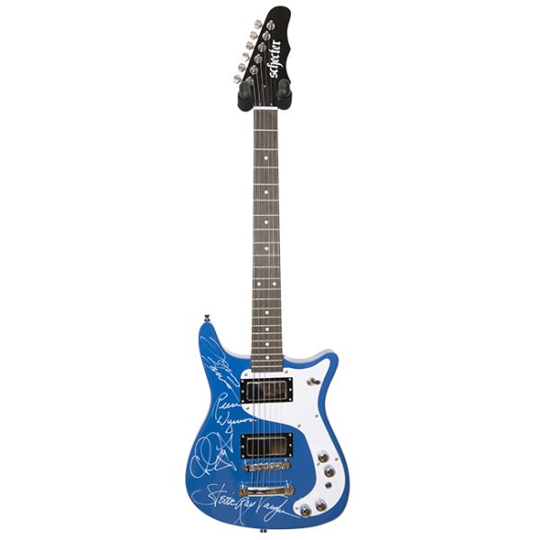 Stevie Ray Vaughan & Double Trouble Signed Guitar - Zion Graphic Collectibles