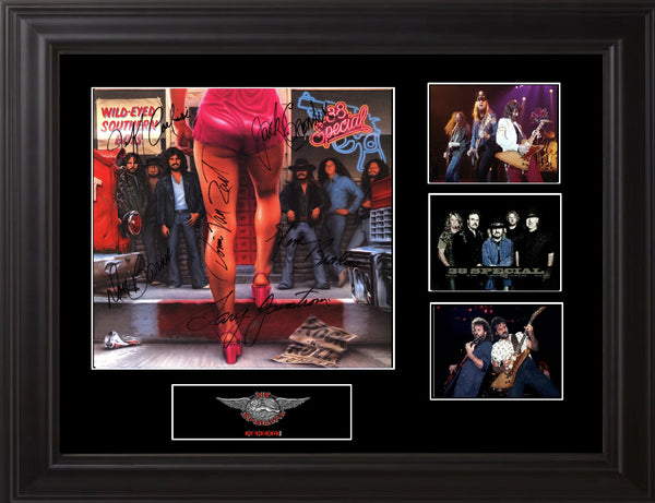38 Special Signed LP Framed Limited Edition Collectible