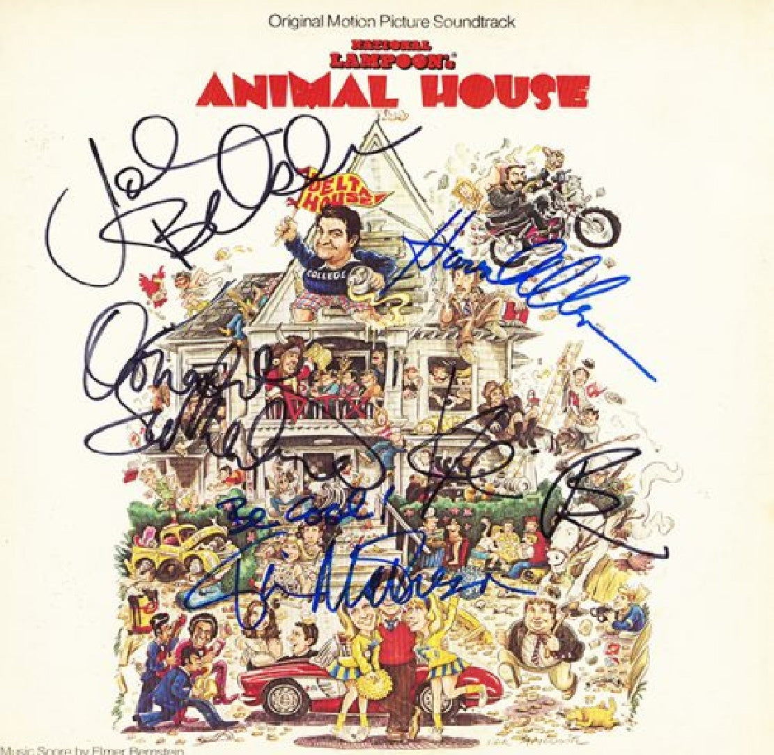 Animal House Cast Signed Album
