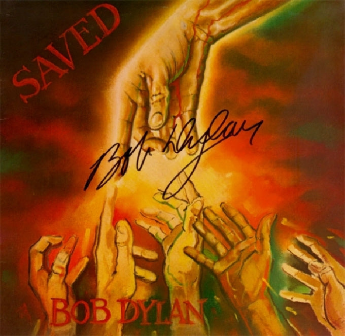Bob Dylan Autographed LP