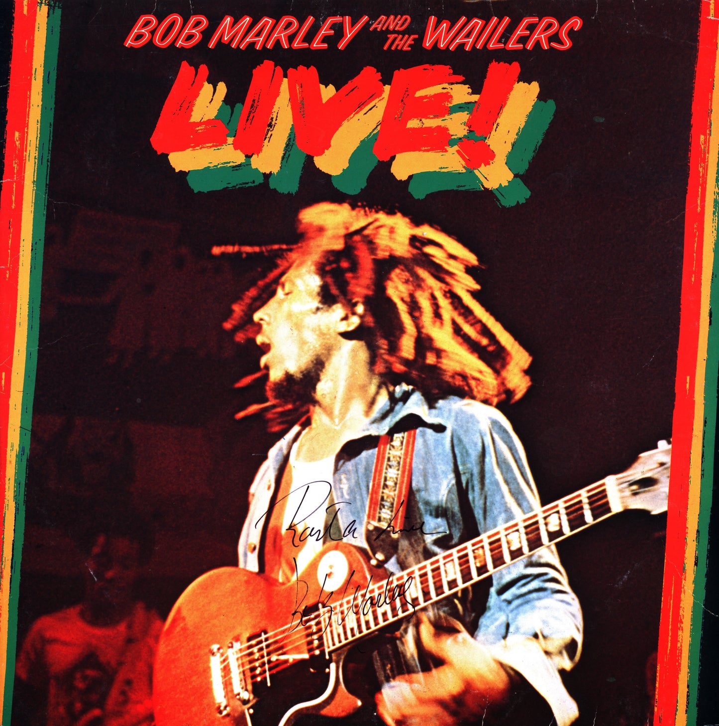 Bob Marley & the Wailers Autographed Display - Zion Graphic Collectibles