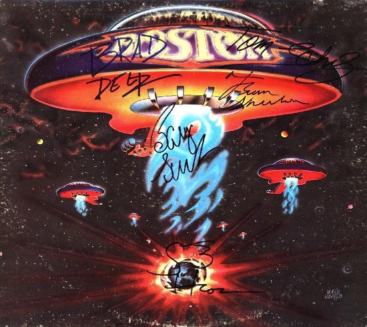 Boston Autographed LP
