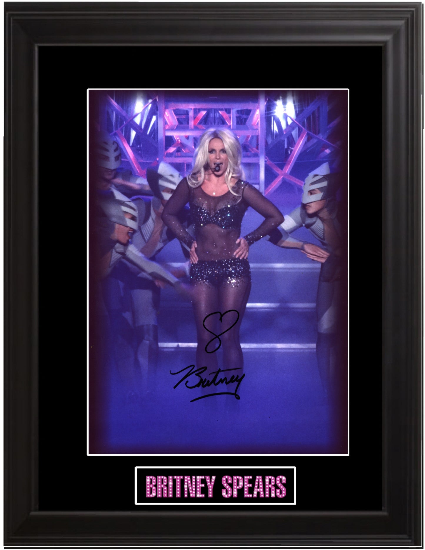 Britney Spears Autographed Photo - Zion Graphic Collectibles