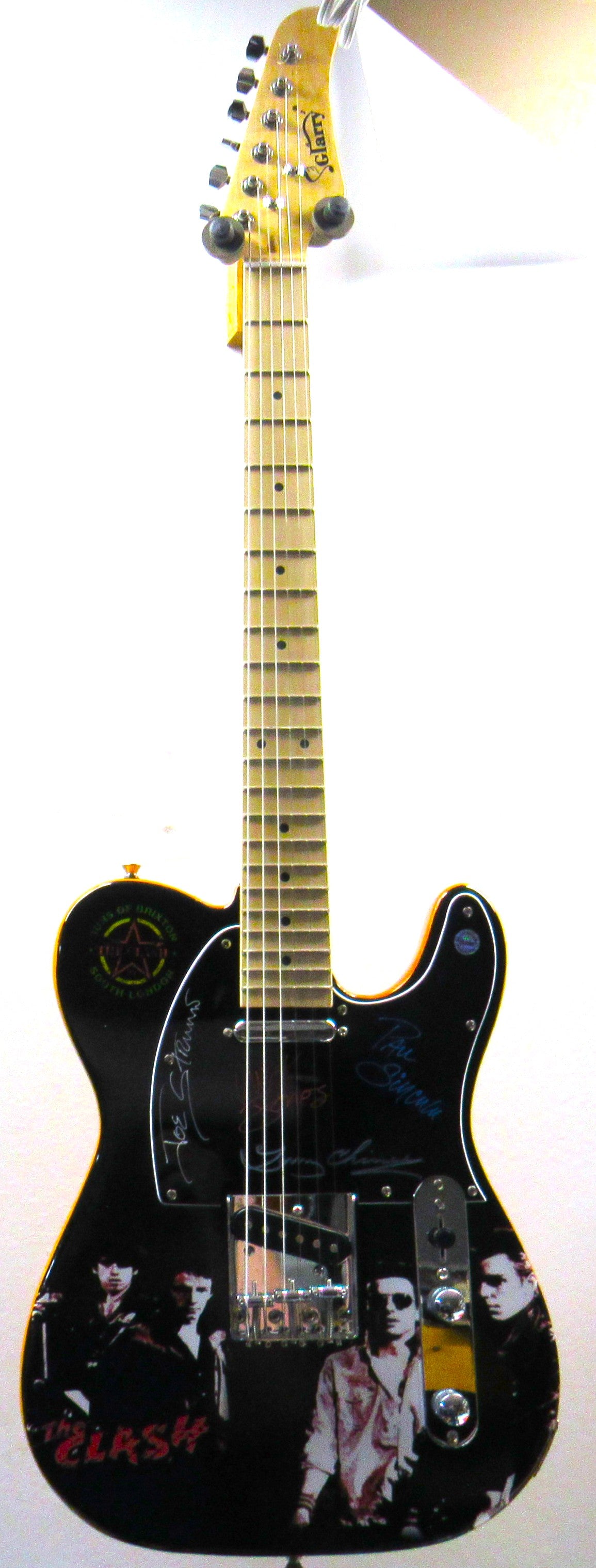 The Clash Custom Signed Guitar