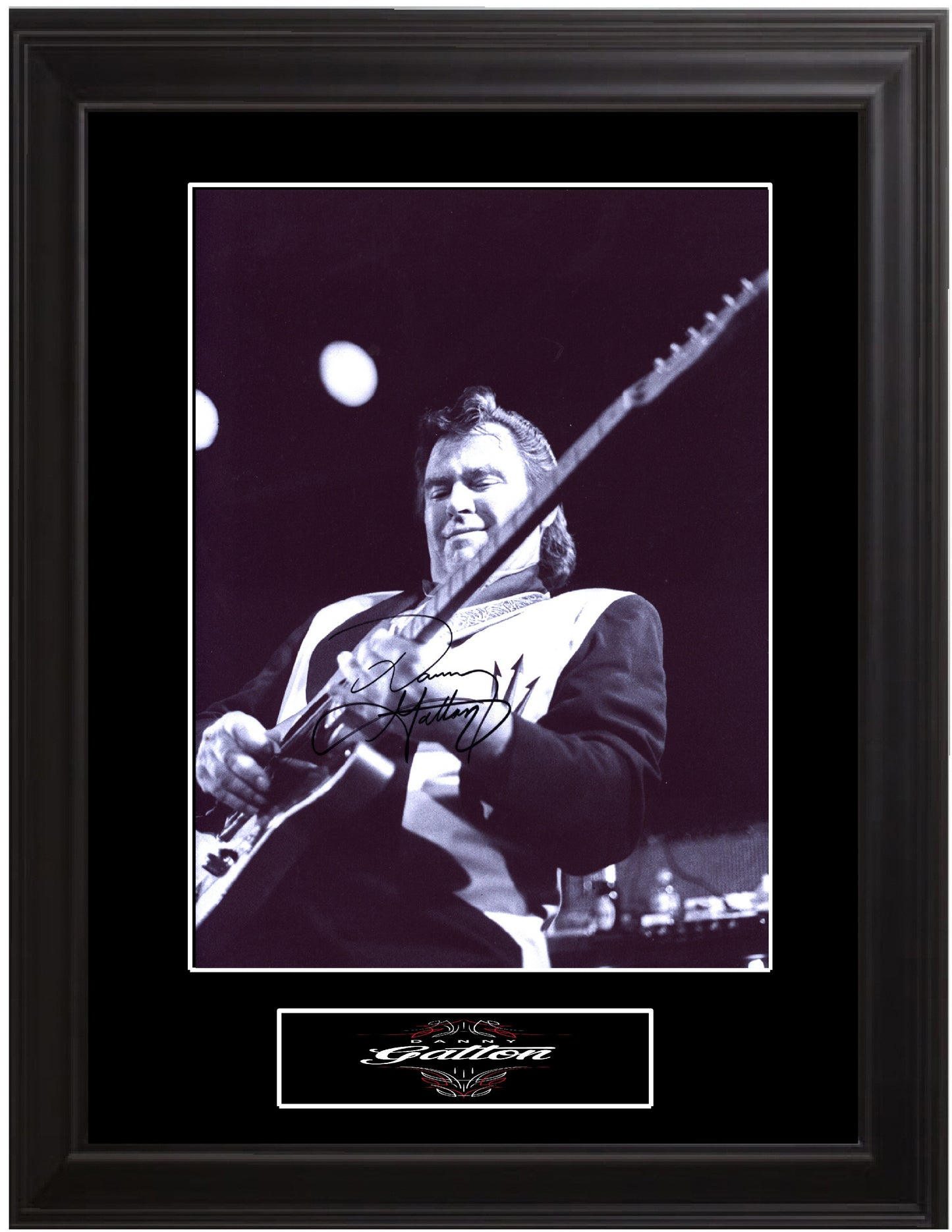 Danny Gatton Autographed Photo - Zion Graphic Collectibles