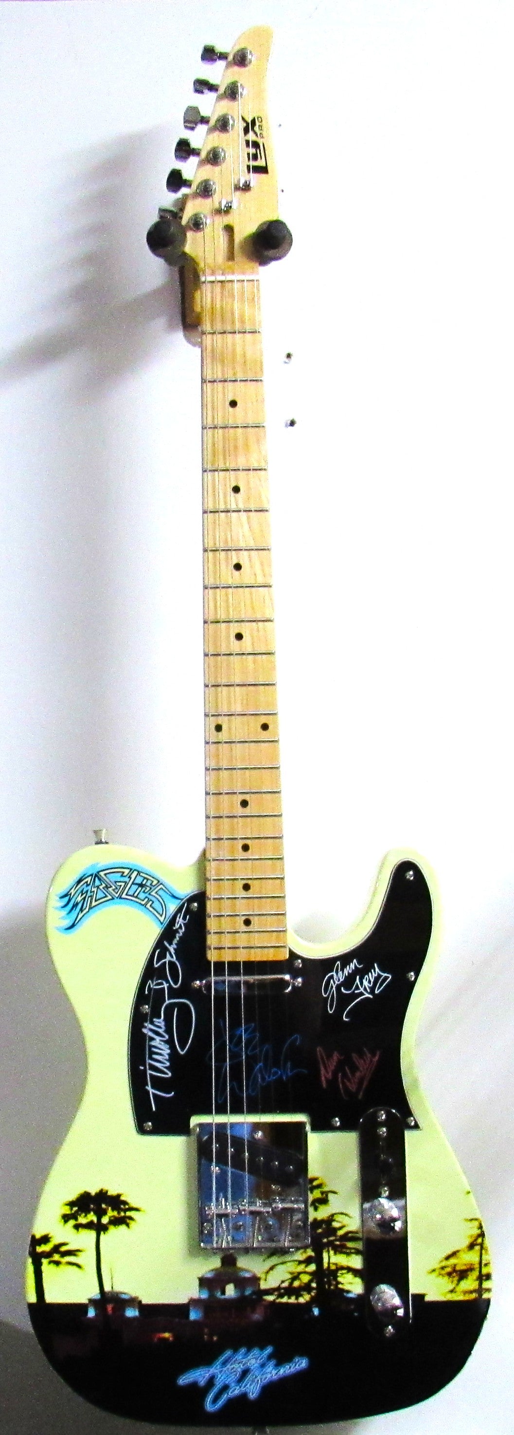 Eagles Autographed Guitar - Zion Graphic Collectibles