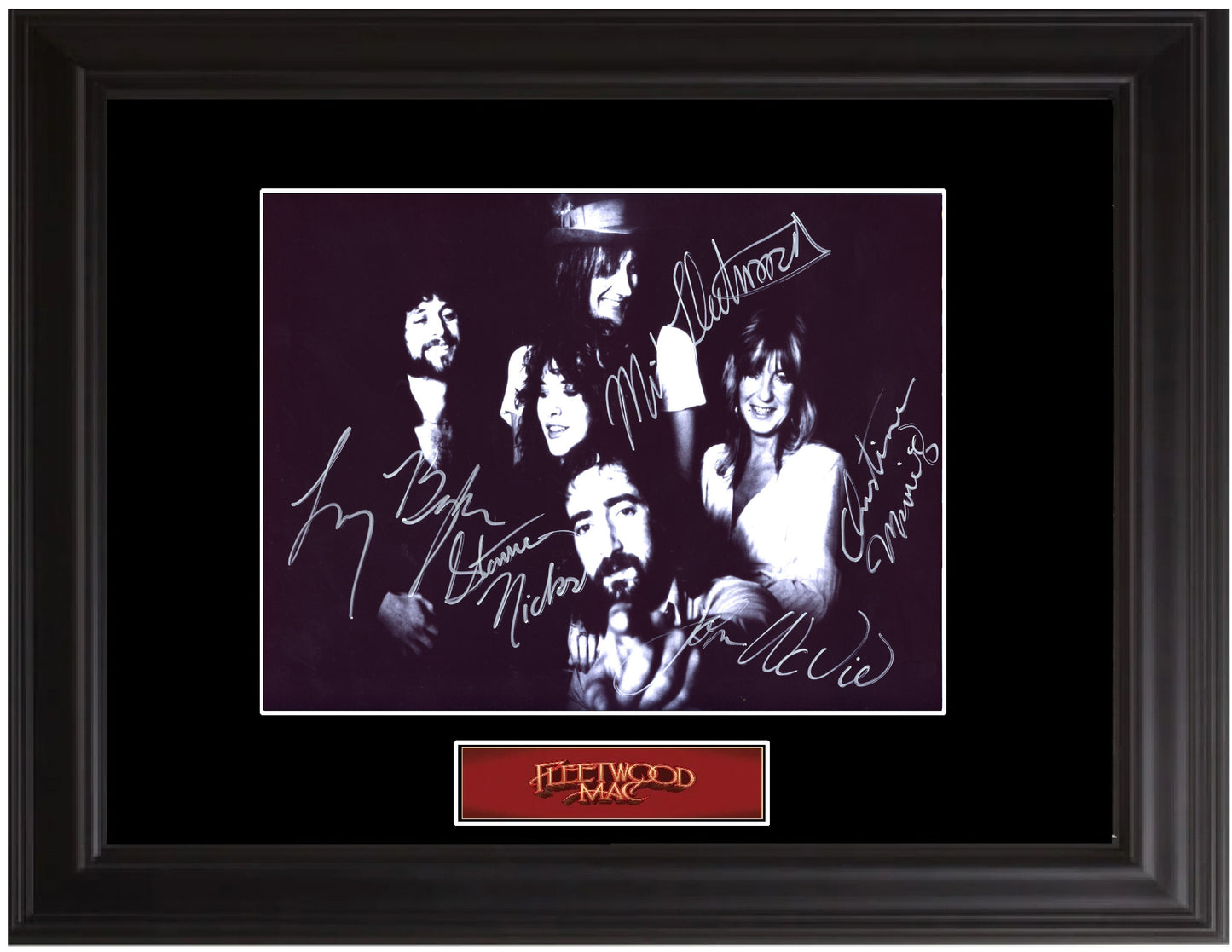 Fleetwood Mac Autographed Photo - Zion Graphic Collectibles