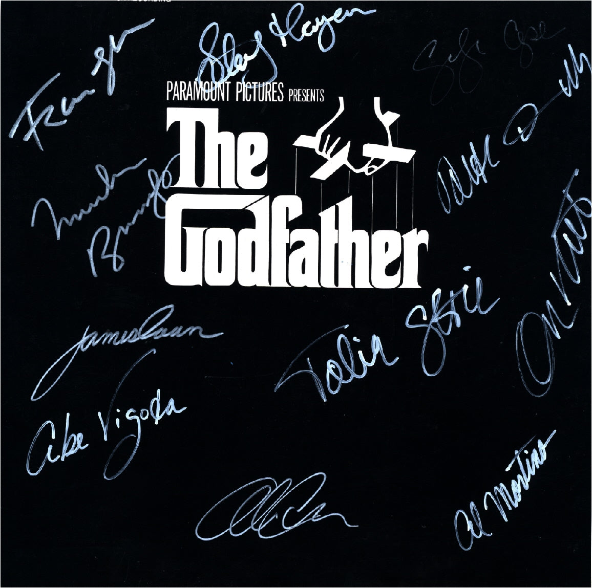 The Godfather Autographed Movie Soundtrack - Zion Graphic Collectibles