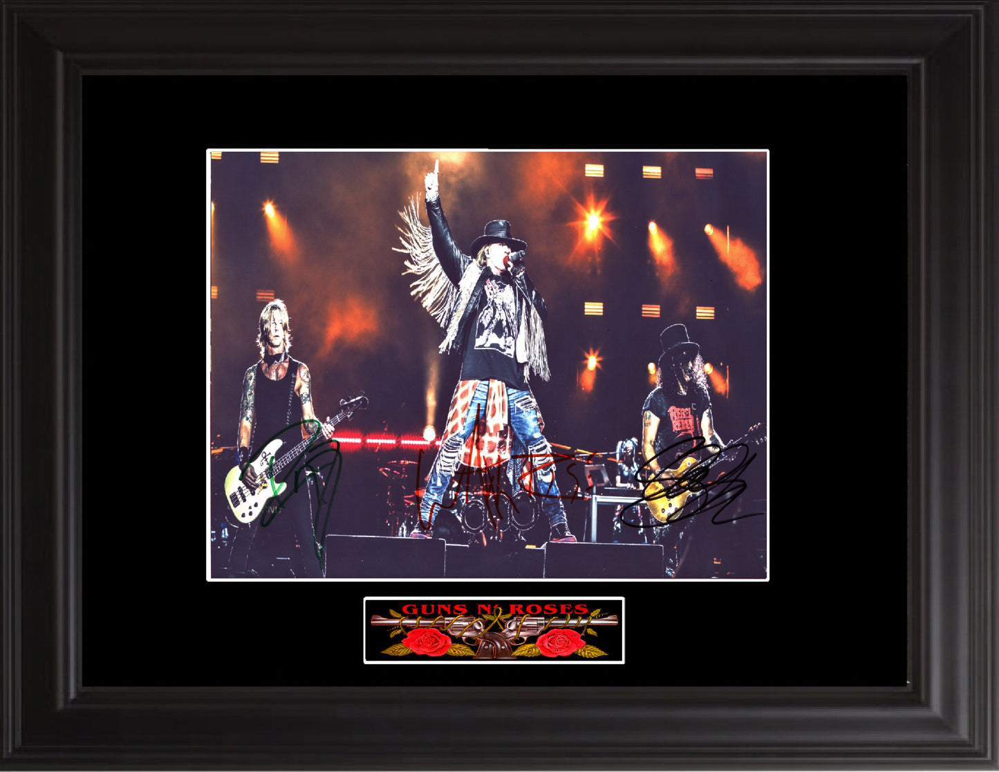 Gun's N' Roses Autographed Photograph - Zion Graphic Collectibles