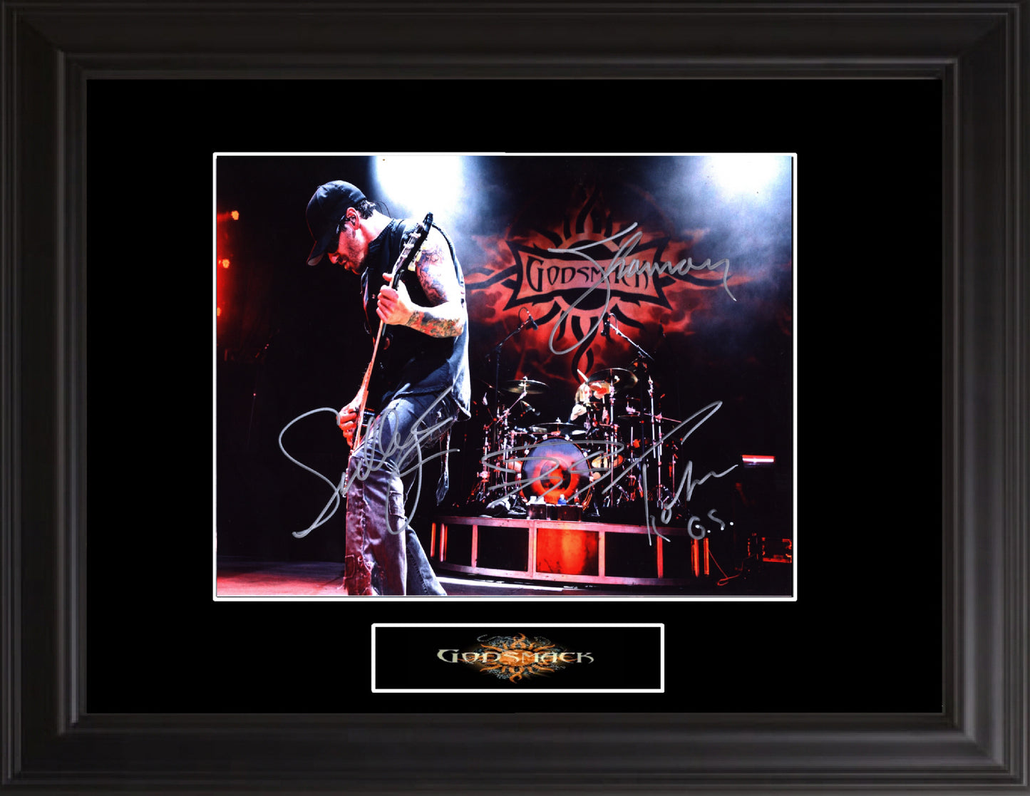 Godsmack Autographed Photo - Zion Graphic Collectibles