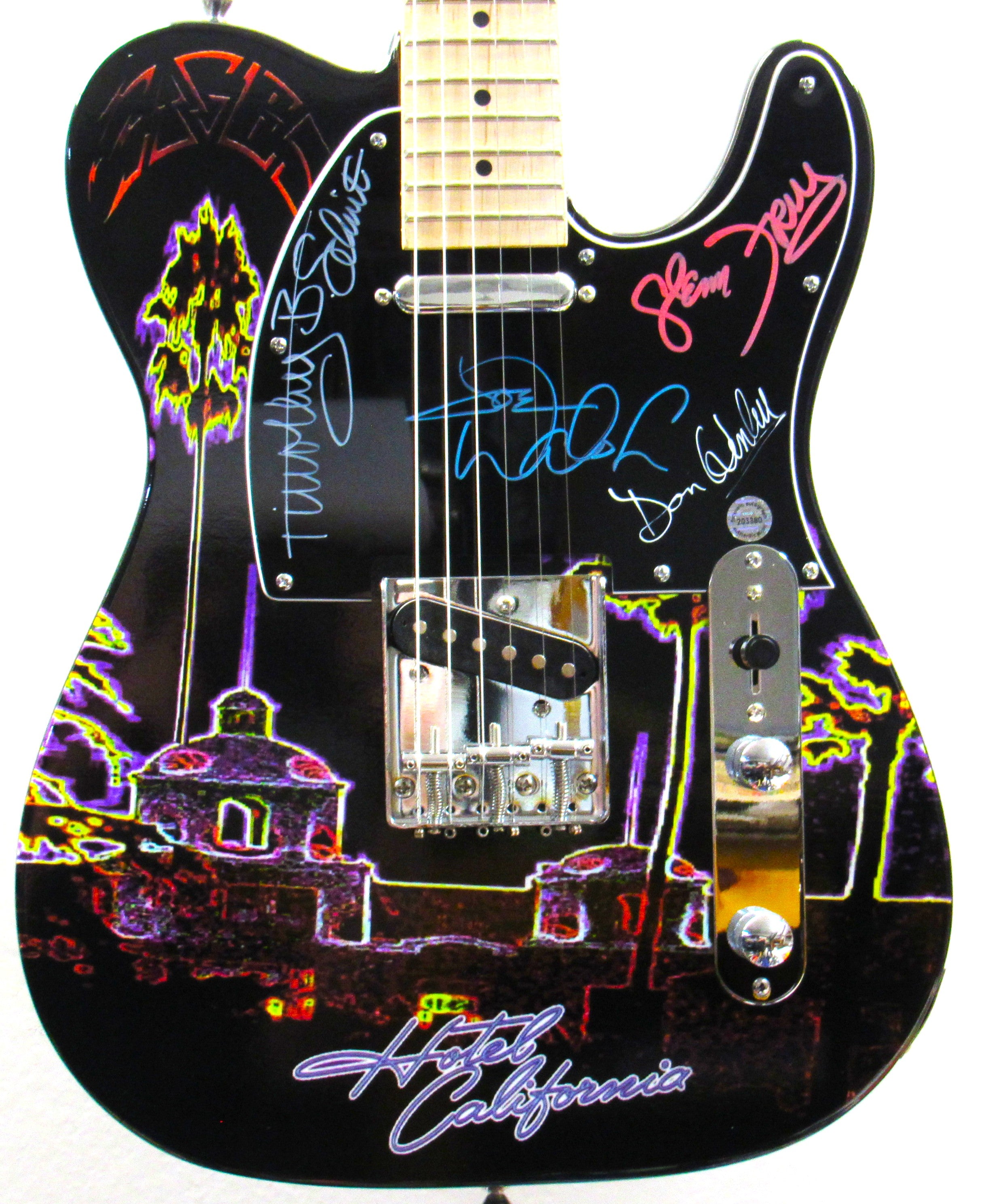 Eagles Autographed Guitar