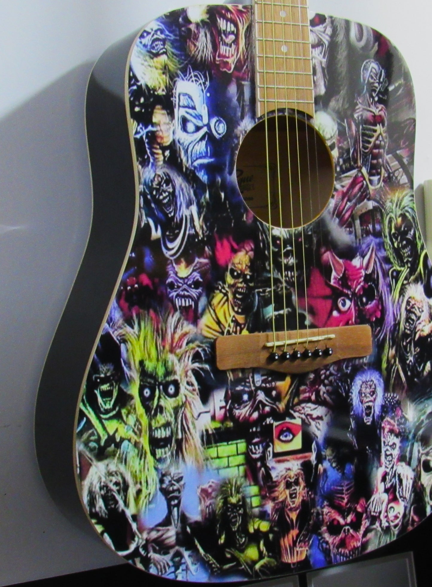 Iron Maiden Custom Guitar - Zion Graphic Collectibles