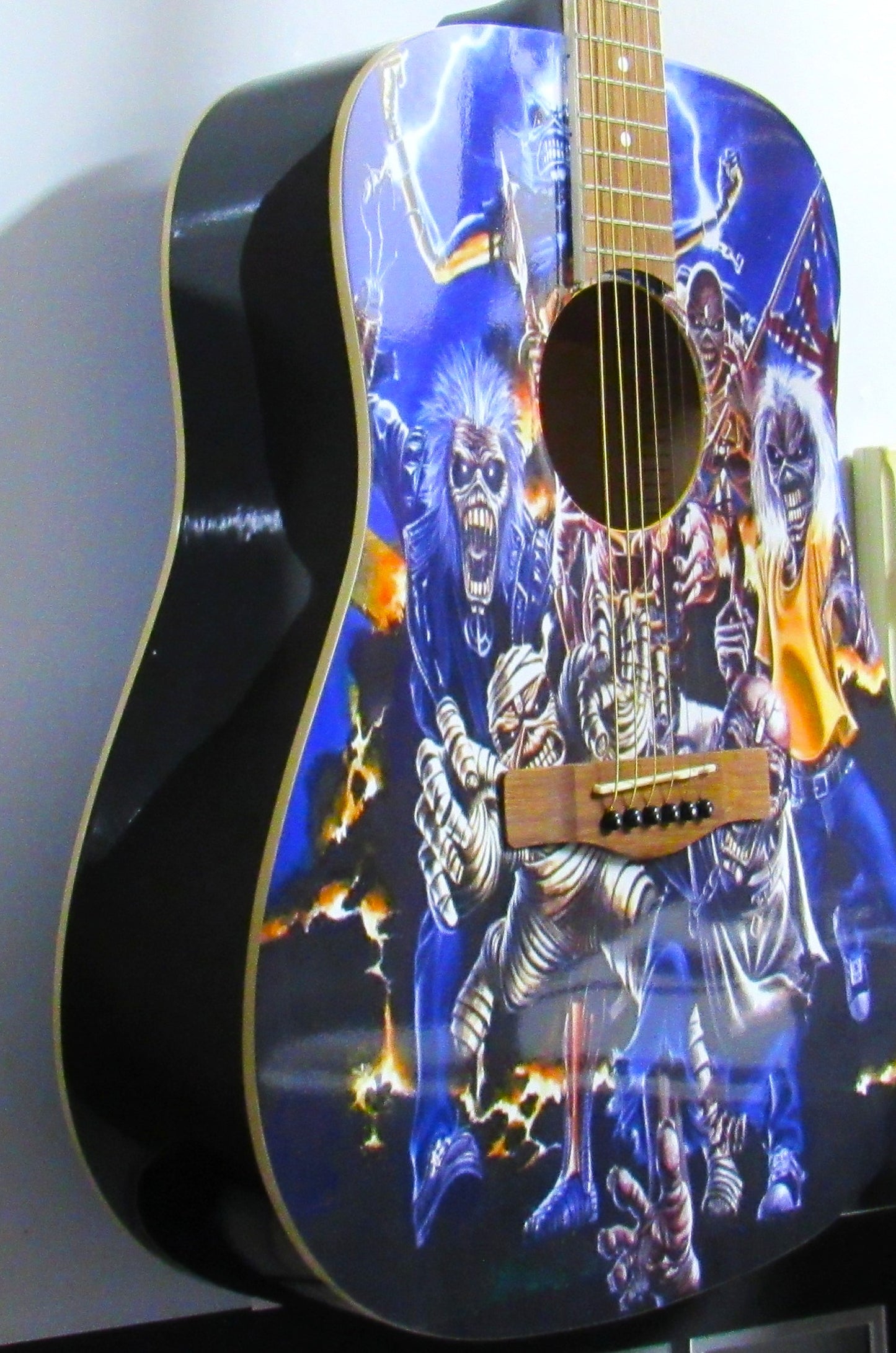 Iron Maiden Custom Guitar - Zion Graphic Collectibles