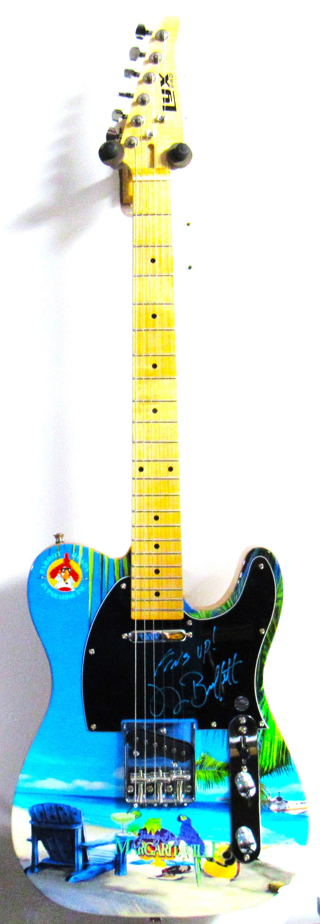 Jimmy Buffett Autographed Guitar