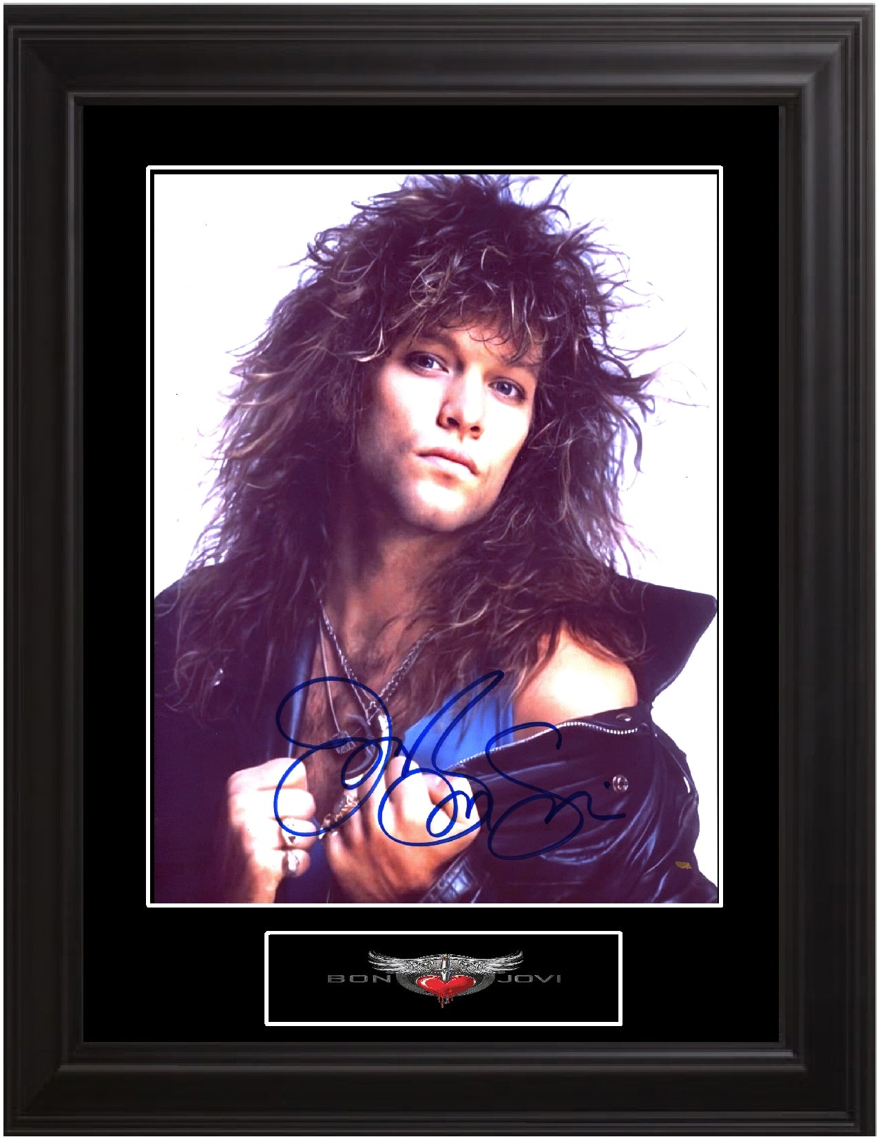 Jon Bon Jovi Autographed Photo - Zion Graphic Collectibles