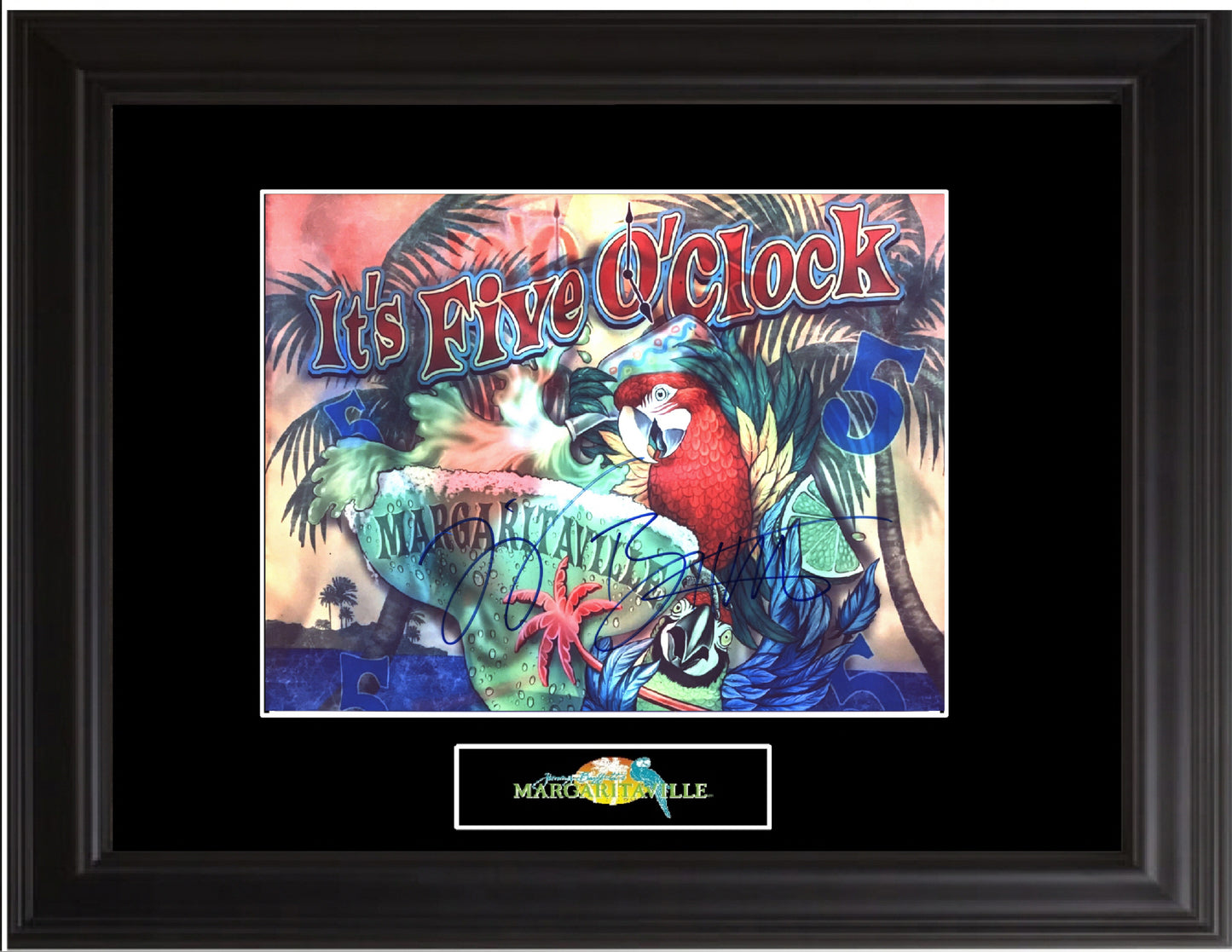 Jimmy Buffett Autographed Photo - Zion Graphic Collectibles