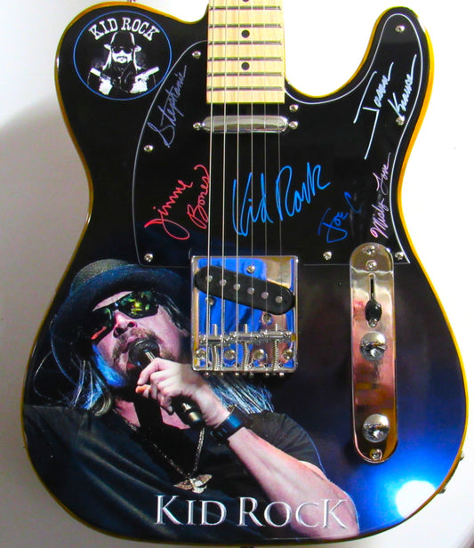 Kid Rock Autographed guitar