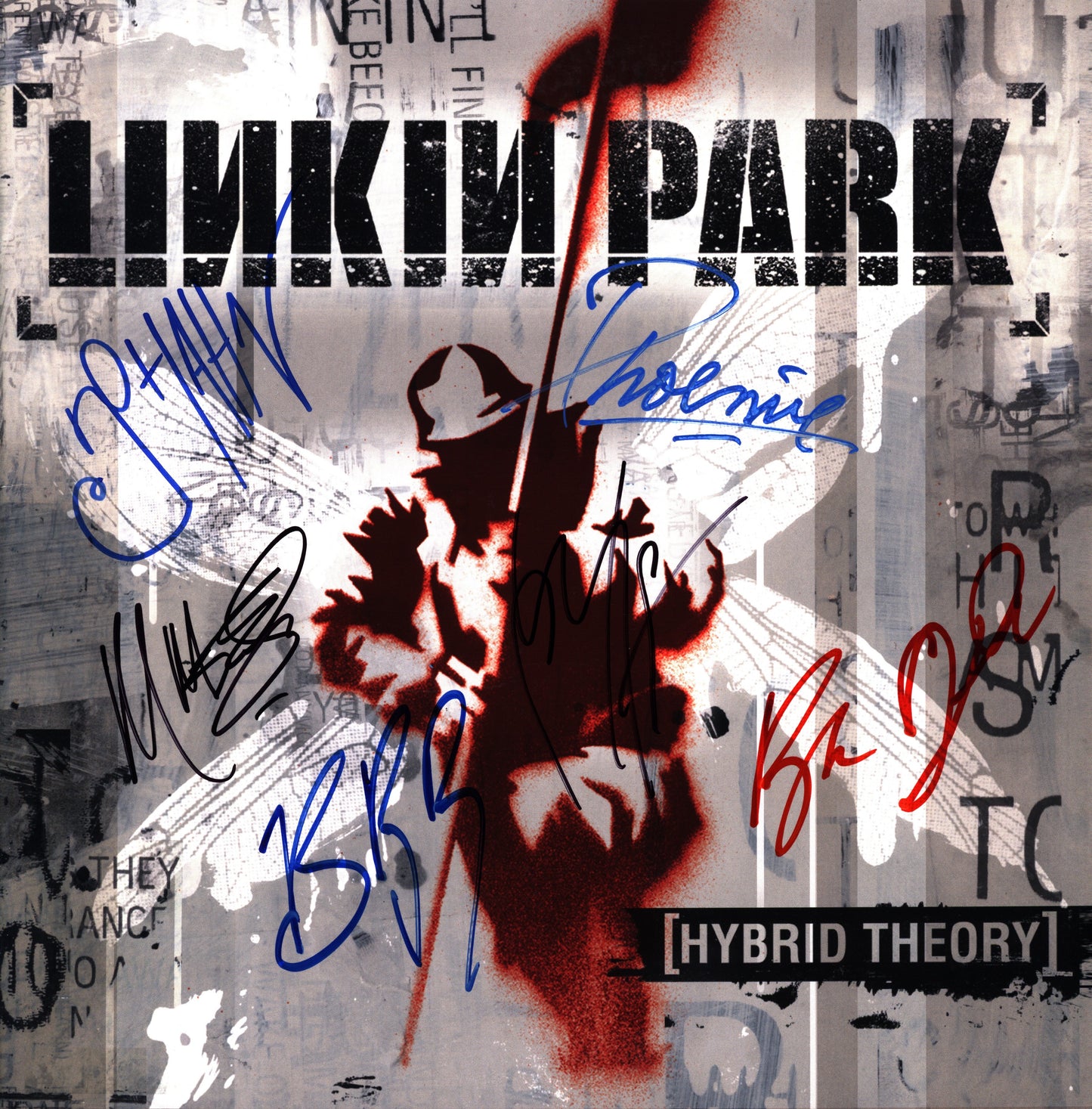 Linkin Park Autographed LP - Zion Graphic Collectibles
