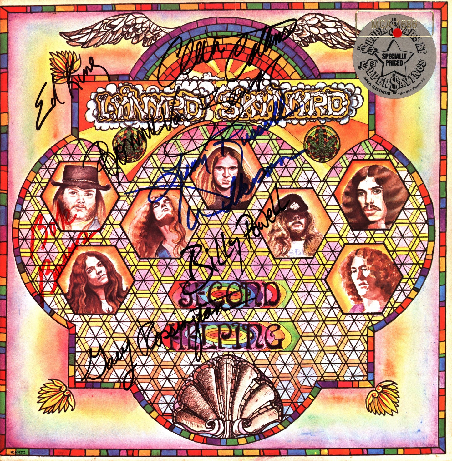 Lynyrd Skynyrd Autographed Second Helping - Zion Graphic Collectibles