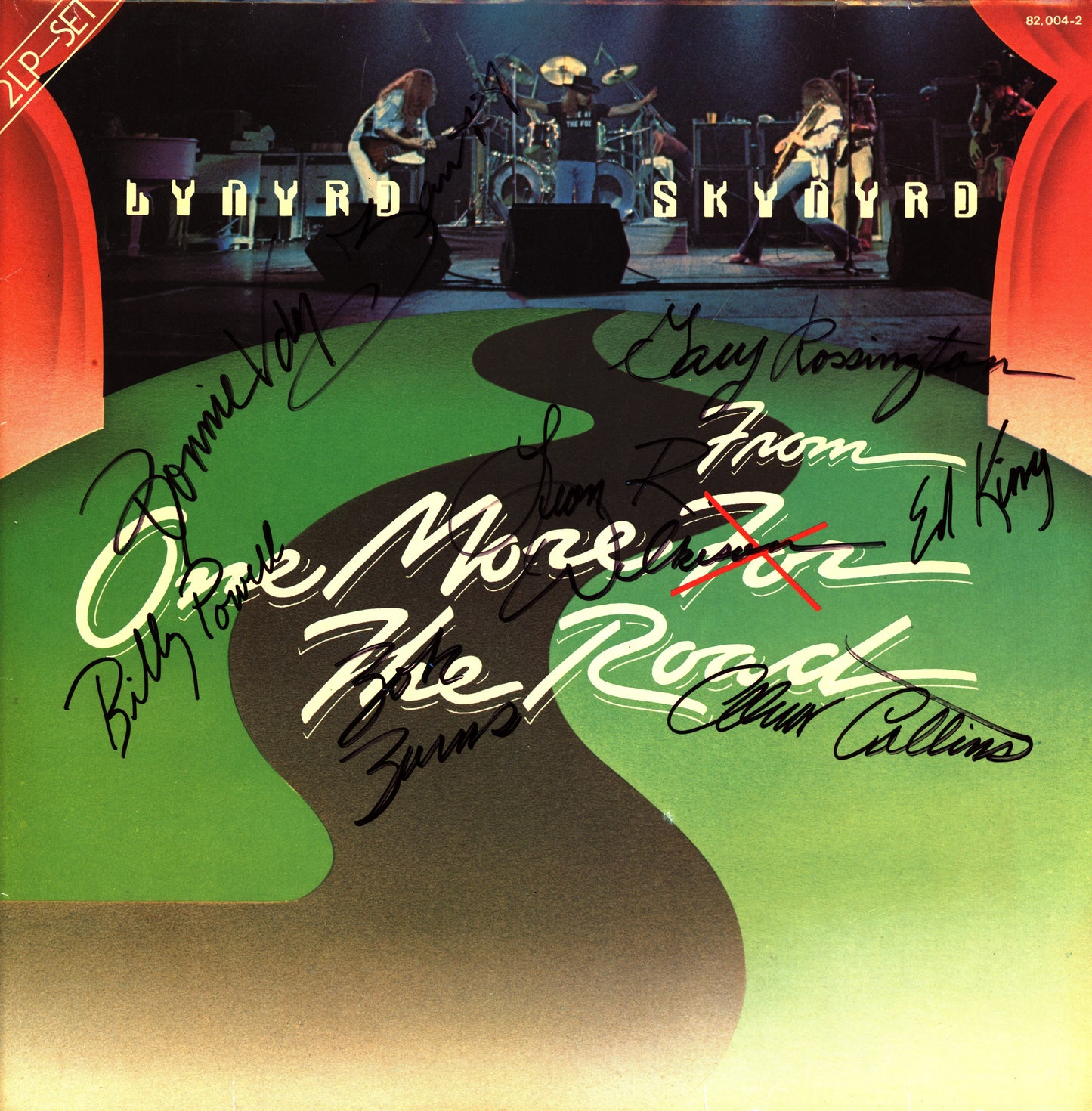 Lynyrd Skynyrd Autographed LP - Zion Graphic Collectibles