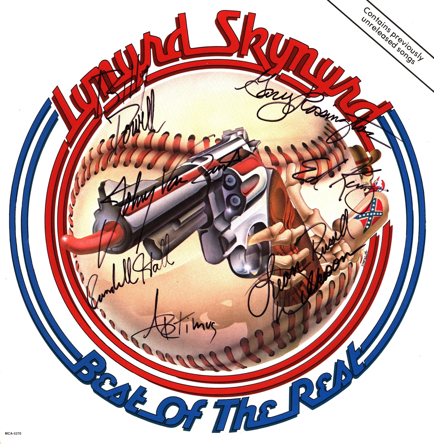 Lynyrd Skynyrd Autographed LP - Zion Graphic Collectibles