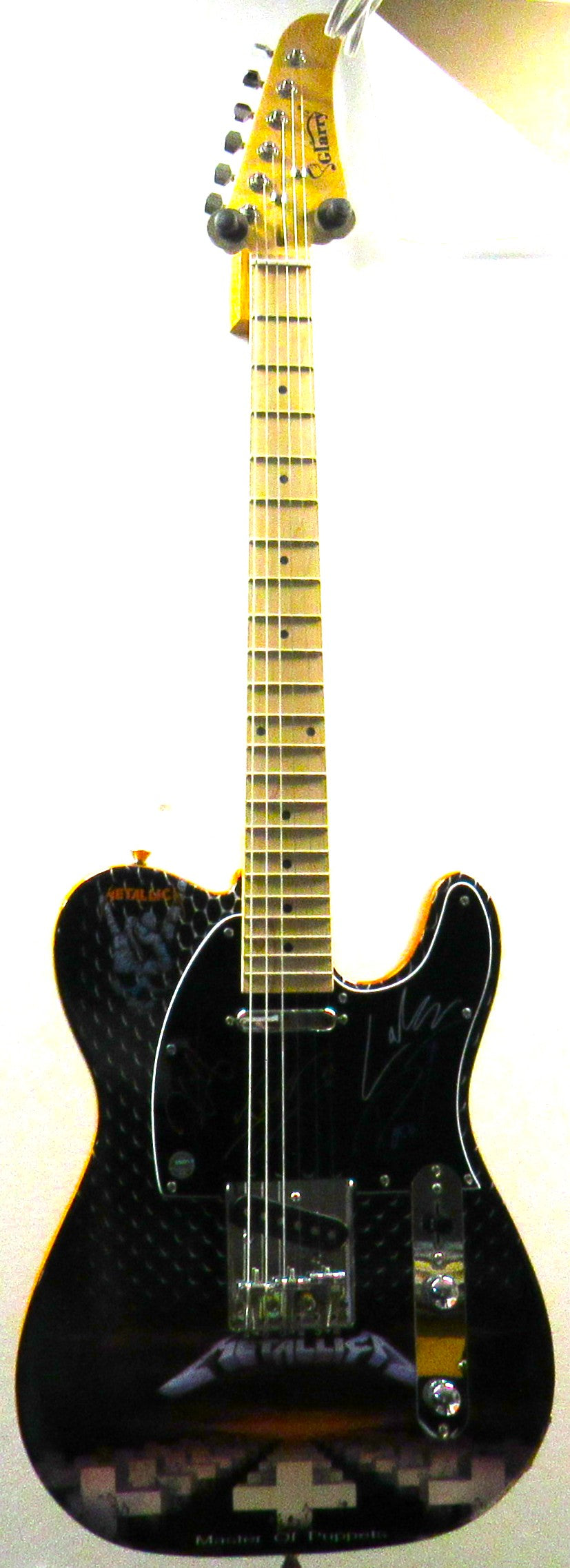 Metallica Band Autographed Guitar
