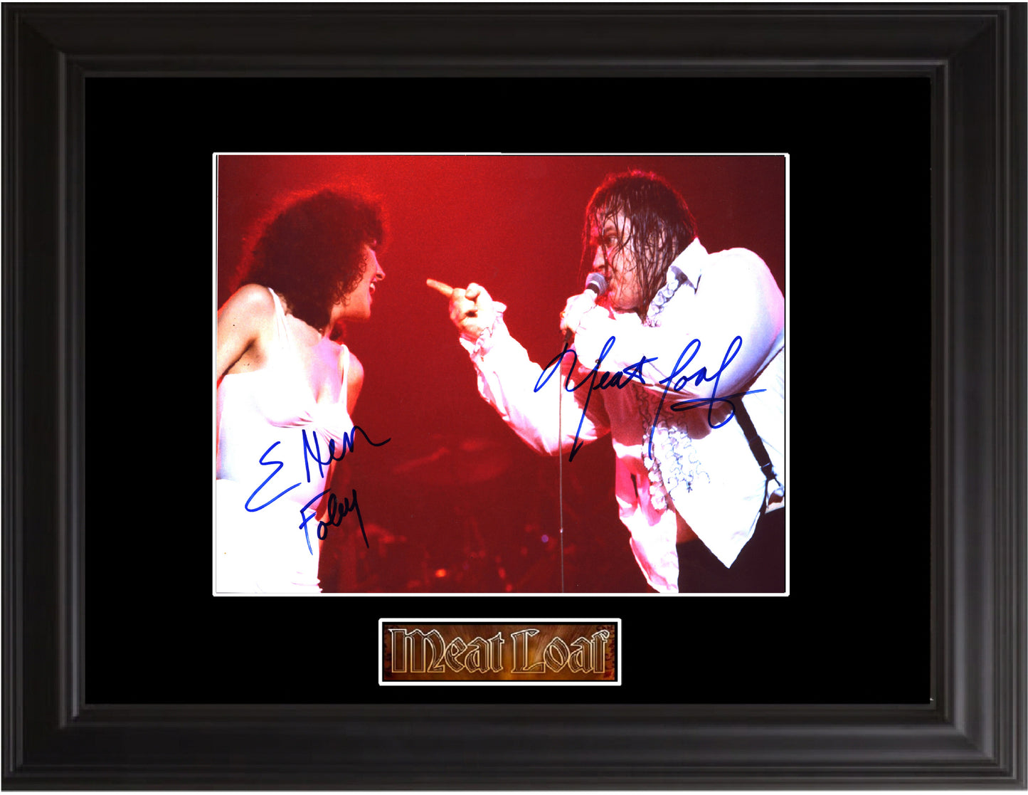 Meatloaf Autographed Photo - Zion Graphic Collectibles