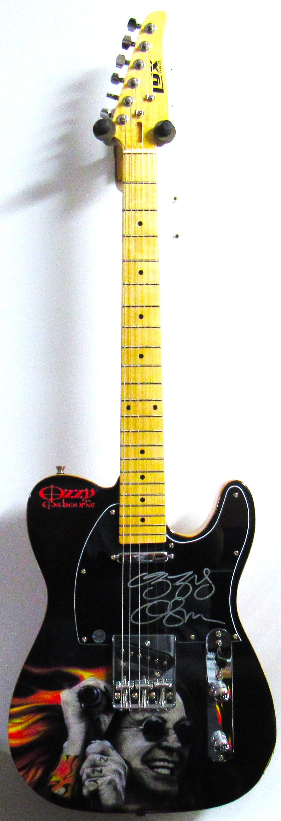 Ozzy Osbourne Autographed Guitar - Zion Graphic Collectibles
