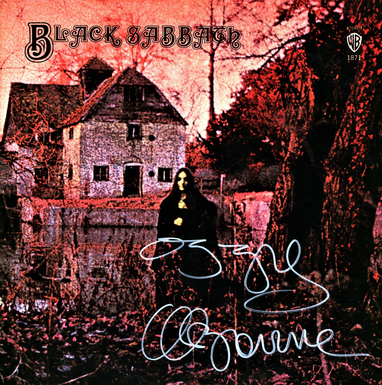 Black Sabbath Autographed lp - Zion Graphic Collectibles