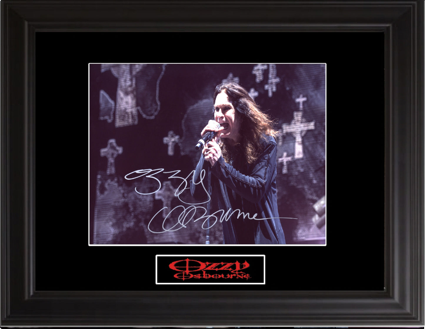 Ozzy Osbourne Autographed Photo - Zion Graphic Collectibles