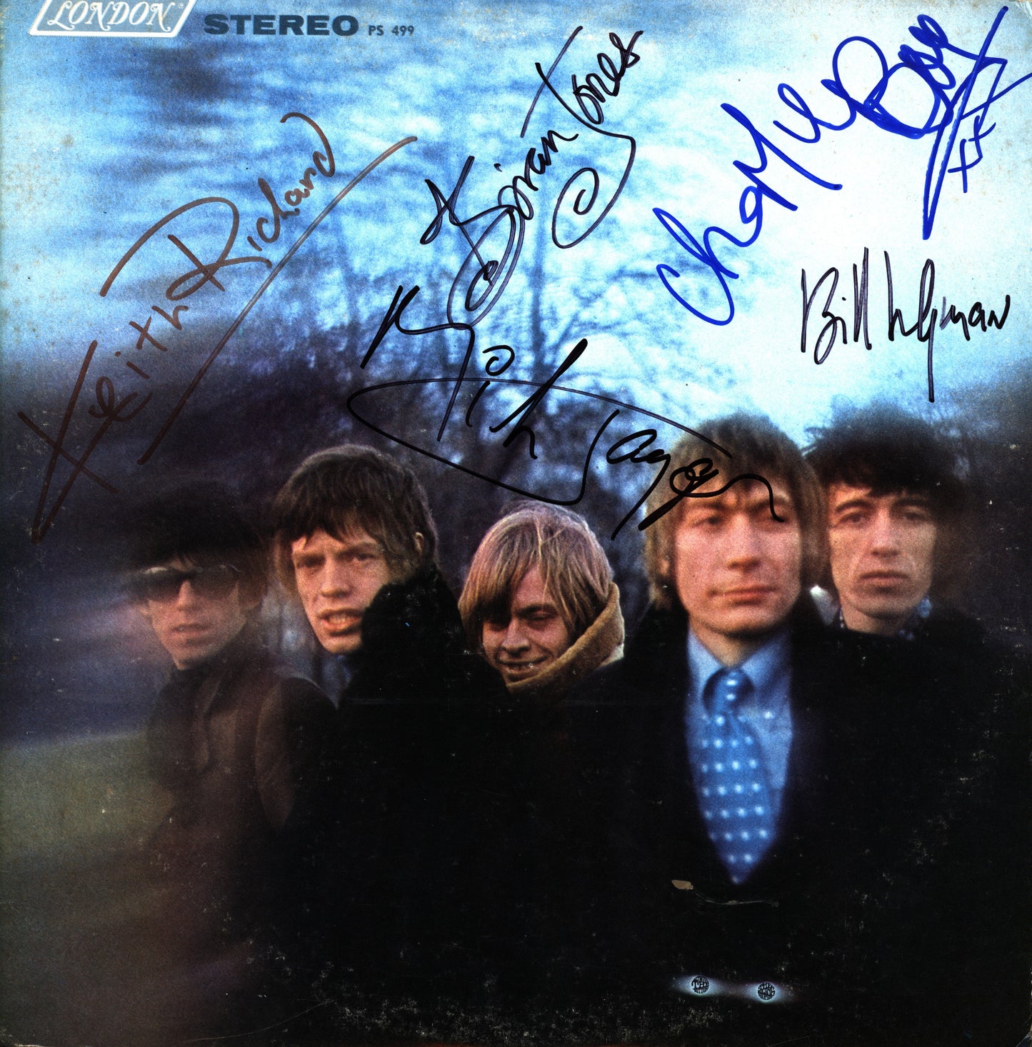 Rolling Stones Autographed Between The Buttons lp - Zion Graphic Collectibles