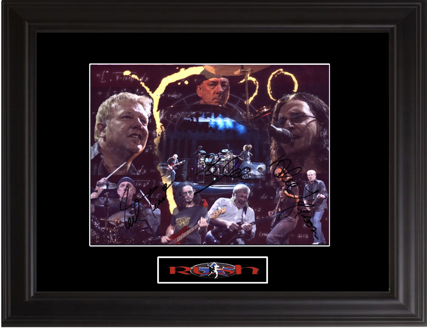 Rush Autographed Photo - Zion Graphic Collectibles