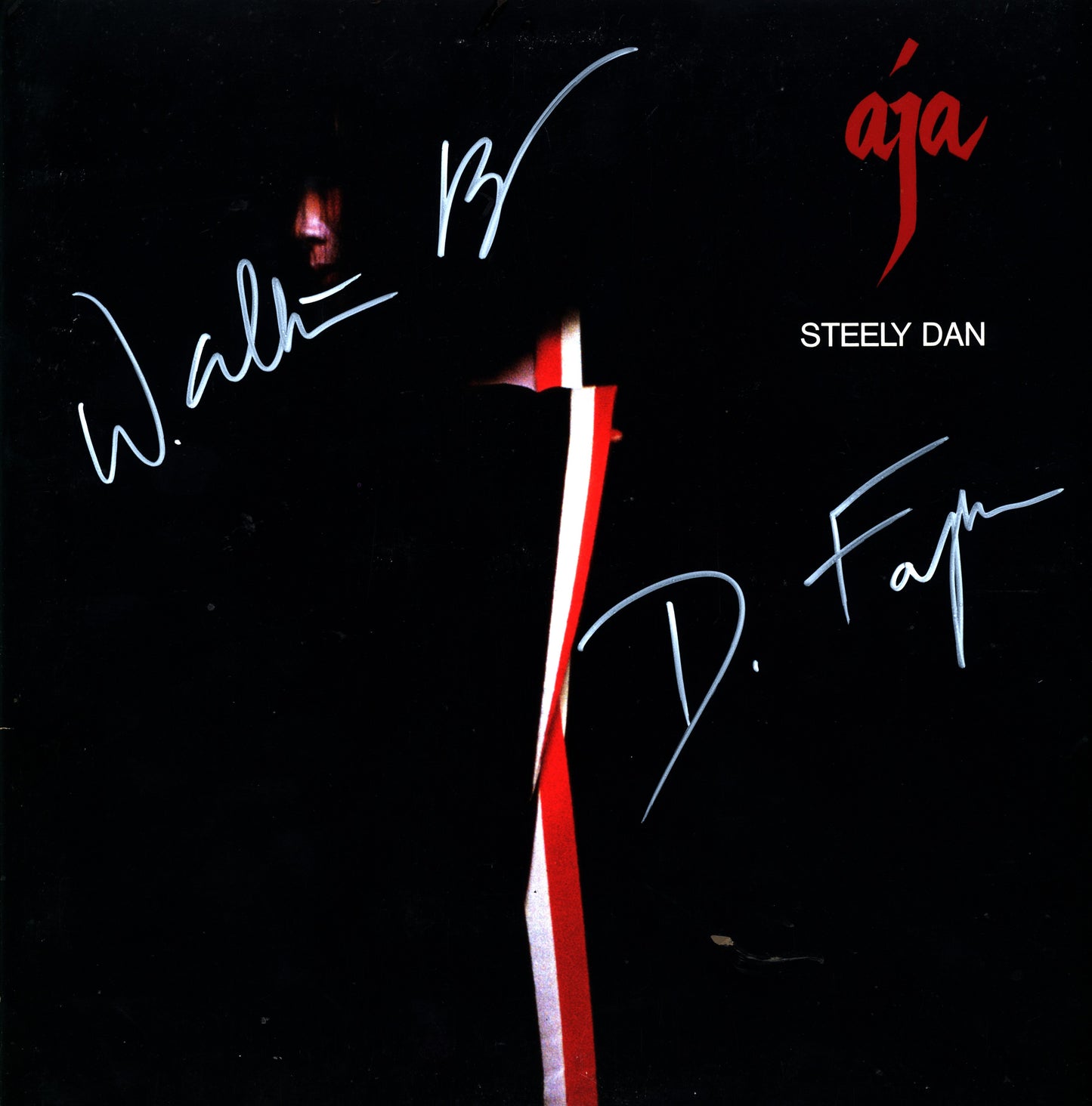 Steely Dan Autographed Aja LP - Zion Graphic Collectibles