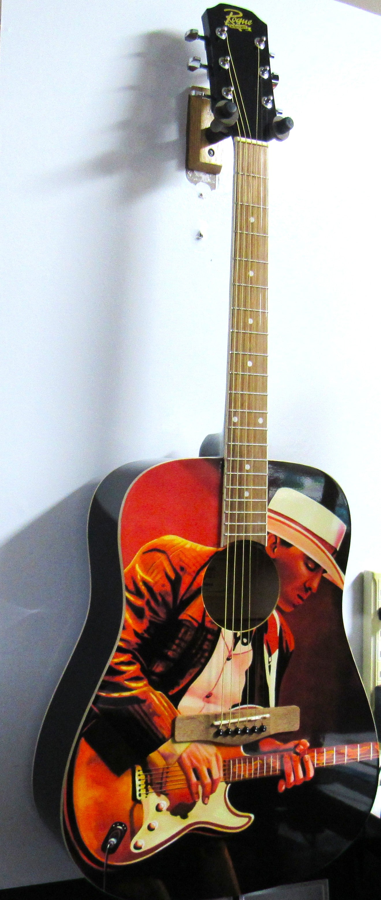 Stevie Ray Vaughan Custom Guitar - Zion Graphic Collectibles