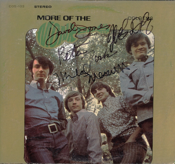 The Monkees Autographed LP - Zion Graphic Collectibles