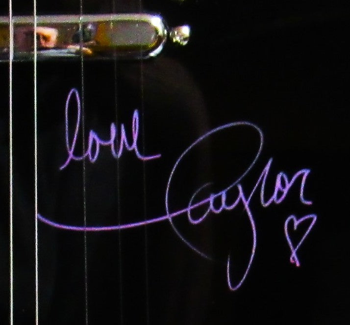 Taylor Swift Autographed Guitar - Zion Graphic Collectibles