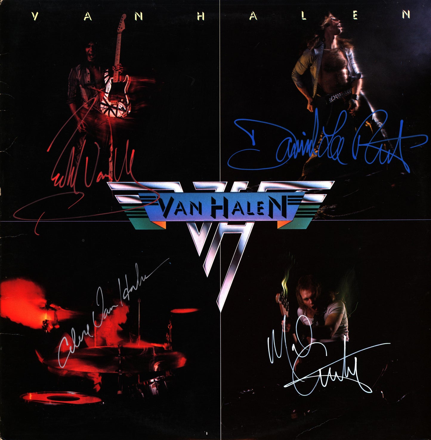 Van Halen Band Signed Van Halen 1 - Zion Graphic Collectibles