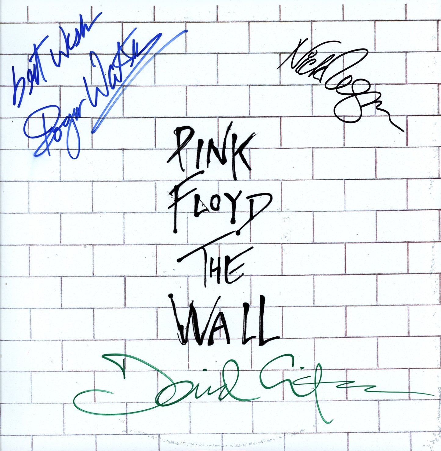 Pink Floyd Autographed LP - Zion Graphic Collectibles