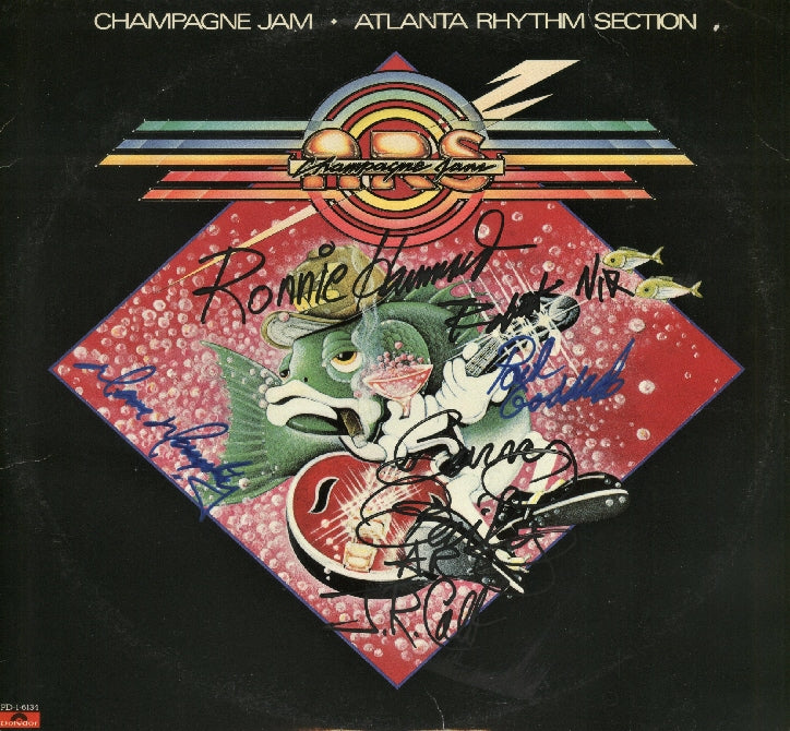 Atlanta Rhythm Section Autographed LP - Zion Graphic Collectibles