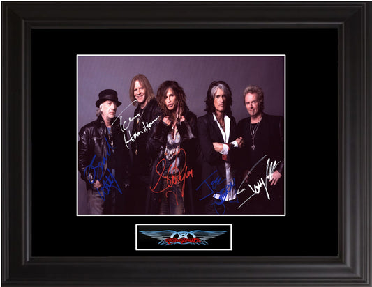 Aerosmith Autographed Photo - Zion Graphic Collectibles