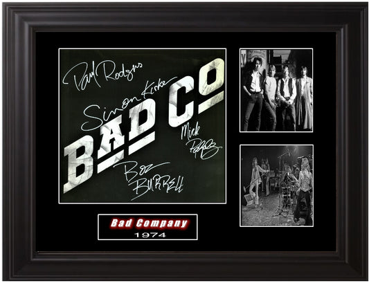 Bad Company Autographed LP - Zion Graphic Collectibles