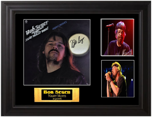 Bob Seger Autographed Night Moves LP - Zion Graphic Collectibles